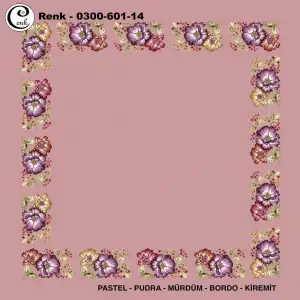 Cenk 100cm Ortası Boş Oyalık Yazma (Cnk-601-14)