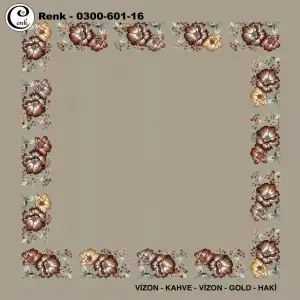 Cenk 100cm Ortası Boş Oyalık Yazma (Cnk-601-16)