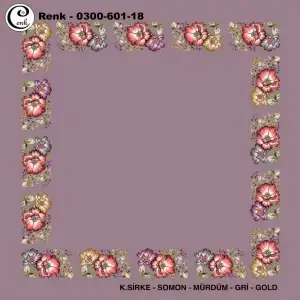 Cenk 100cm Ortası Boş Oyalık Yazma (Cnk-601-18)