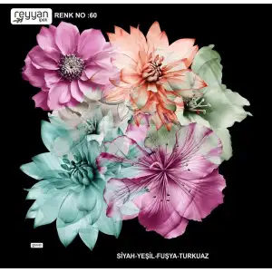 Reyyan İpek 100 cm Desenli Oyalık Yazma (ryyn-453-08)