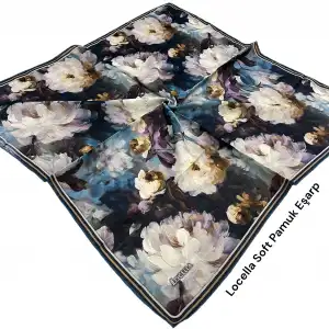 Locella Soft Pamuk Eşarp-soft57-08