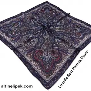 Locella Soft Pamuk Eşarp-soft60-05