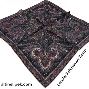 Locella Soft Pamuk Eşarp-soft60-06