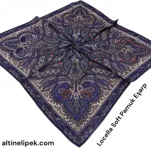 Locella Soft Pamuk Eşarp-soft60-08
