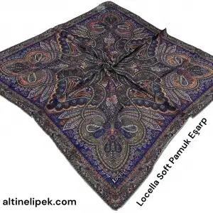 Locella Soft Pamuk Eşarp-soft60-10