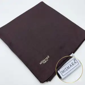 Mismara Organik Pamuk Eşarp -(Çikolata)-(MOE01-08)