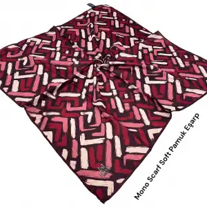Mono Scarfs El Dikişli Dijital Soft Eşarp-soft07-06