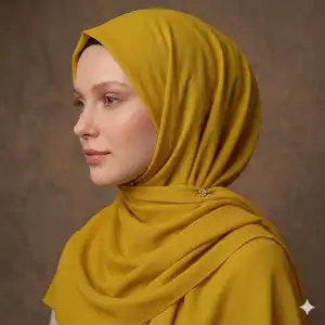 Berussa Bambu Ayrobin Şal (Bas9929)