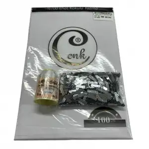 Cenk Düz Yazma Beyaz + Altınbaşak Polyester Oya İpi + Baget Oya Pulu Seti – Hazır Oya Paketi (200 TL) (305-000-1)