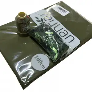 Reyyan İpek 3’lü Hazır Oya Paketi Haki-050 | Yazma + Oya İpi + Baget Pleksi Pul Seti-RHP050