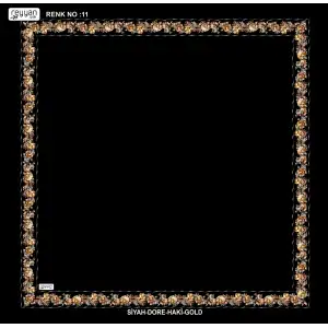 Reyyan İpek 100 cm Desenli Oyalık Yazma (ryyn-458-23)