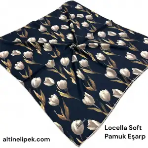 Locella Soft Pamuk Eşarp-soft72-09