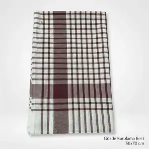Gözde 50x70 cm Kurulama Bezi Bordo - KB01