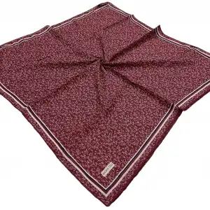 Monalisa El Dikişli Soft Pamuk Eşarp -(Bordo Serisi) -soft70-04