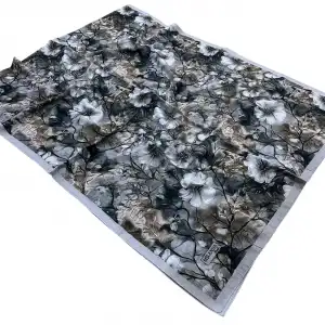 Desenli Bambu Kraş Şal -(DBK03-04)