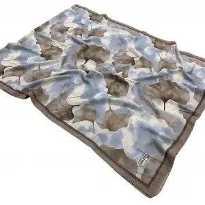 Desenli Bambu Kraş Şal -(DBK04-02)