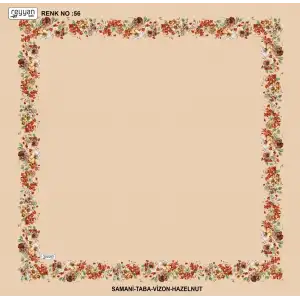 Reyyan İpek 100 cm Desenli Oyalık Yazma (ryyn-459-30)