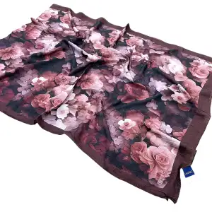 Desenli Bambu Kraş Şal -(DBK06-02)