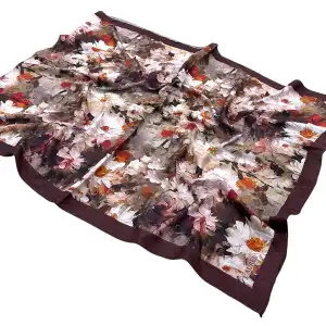 Desenli Bambu Kraş Şal -(DBK06-10)