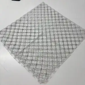 Pigment Baskılı Flamlı Eşarp -(PFE02-15)