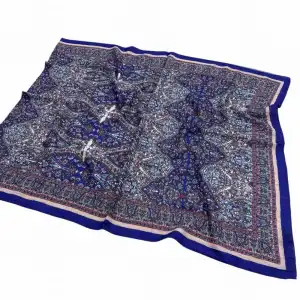 Desenli Bambu Kraş Şal -(DBK12-11)