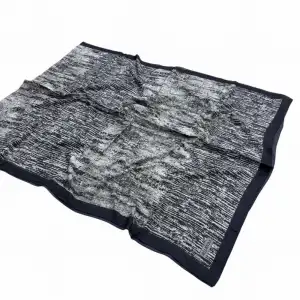 Desenli Bambu Kraş Şal -(DBK13-12)