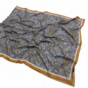 Desenli Bambu Kraş Şal -(DBK15-01)