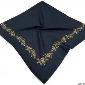 Altınel İpek Polyester Ortası Boş Oyalık Yazma 100 cm - (PY04-05)