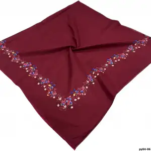 Altınel İpek Polyester Ortası Boş Oyalık Yazma 100 cm - (PY04-06)