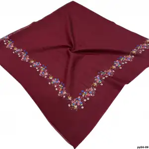 Altınel İpek Polyester Ortası Boş Oyalık Yazma 100 cm - (PY04-09)