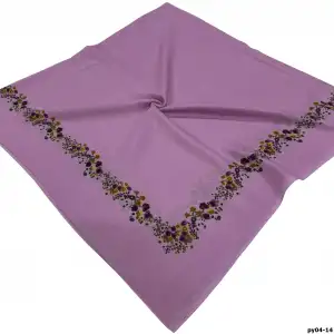 Altınel İpek Polyester Ortası Boş Oyalık Yazma 100 cm - (PY04-14)