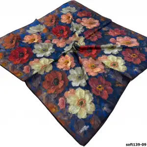 Bonjela El Dikişli Dijital Soft Eşarp-soft139-09