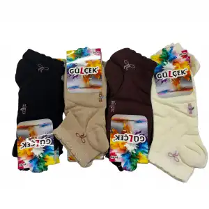Gülçek Kadın Patik Çorap (12 adet) - (KPÇ-01-19)