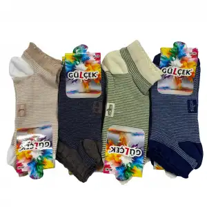 Gülçek Kadın Patik Çorap (12 adet) - (KPÇ-01-22)