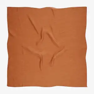 Picasso Düz Pırıltı Kehribar Eşarp Taba (ry9917)