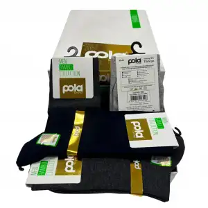 Pola Erkek Bambu Soket Çorap Karışık Renk 6lı (eb08-02)