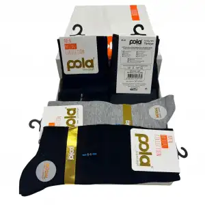 Pola Erkek Modal Soket Çorap Karışık Renk 6lı (eb07-02)
