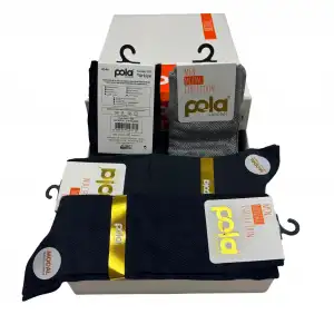 Pola Erkek Modal Soket Çorap Karışık Renk 6lı (eb07-03)