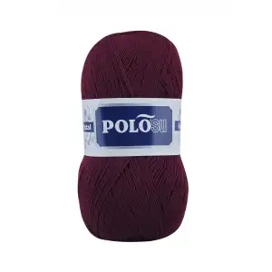 Polosu Kristal Lif İpi 5li Paket (Bordo)-Psk01-07