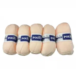 Polosu Kristal Lif İpi 5li Paket (Bej)-Psk01-24