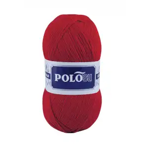 Polosu Kristal Lif İpi 5li Paket(Kirmizi)-Psk01-26