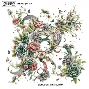 Reyyan Desenli Oyalık Yazma (ryyn-400-23)