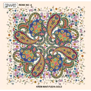 Reyyan Desenli Oyalık Yazma (ryyn-413-16)