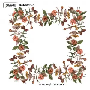 Reyyan Desenli Oyalık Yazma (ryyn-420-27)