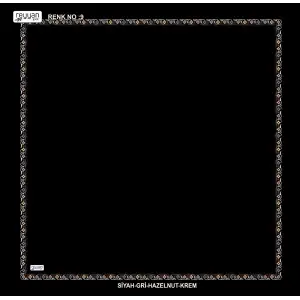 Reyyan İpek 100 cm Desenli Oyalık Yazma (ryyn-466-15)