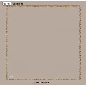 Reyyan İpek 100 cm Desenli Oyalık Yazma (ryyn-466-24)
