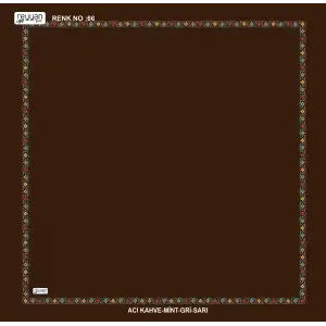Reyyan İpek 100 cm Desenli Oyalık Yazma (ryyn-466-25)