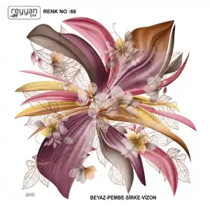 Reyyan İpek 100 cm Oyalık Yazma (ryyn-374-18)