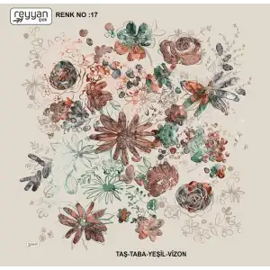 Reyyan İpek 100 cm Oyalık Yazma (ryyn-375-09)