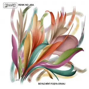 Reyyan İpek 100 cm Oyalık Yazma (ryyn-379-01)